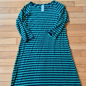 A-Line Organic Jersey 3/4 Sleeve Dress